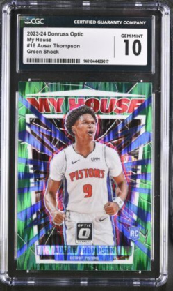 2023 Optic Ausar Thompson #18 CGC GEM MINT 10