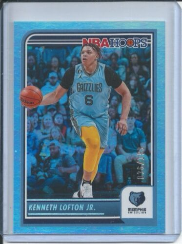 2023-24 PANINI HOOPS PREMIUM STOCK KENNETH LOFTON JR. /199 MEMPHIS GRIZZLIES #75