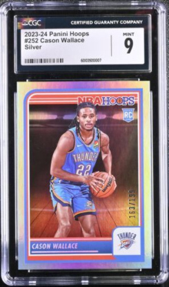 2023-24 Hoops Winter Victor Wembanyama #26 Arriving Now CGC 9 MINT