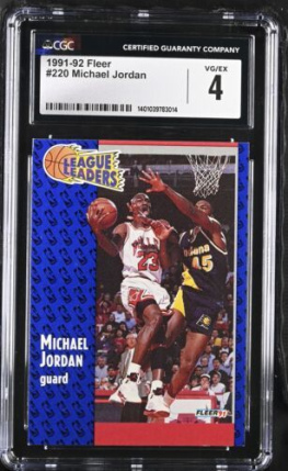 1991 Fleer Michael Jordan #2 CGC 5
