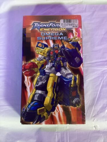 TransFormers Energon Omega Supreme 2005 VHS anime cartoon Autobots Megatron