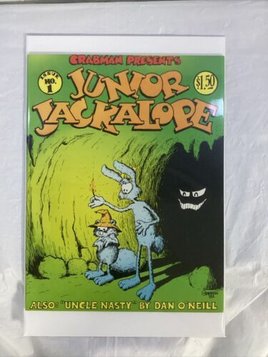 JUNIOR JACKALOPE #1 Nevada City Publishing 1982 Dan O' Neill NM/NM+ 1st Print