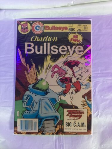 Charlton Bullseye #10 With Thunder Bunny 1982 Vintage Comics - 8.5 Estimate